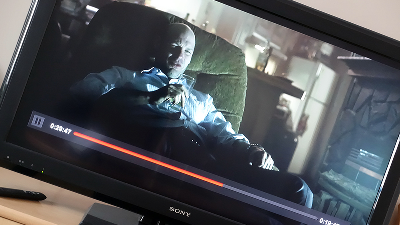Google Home can load up Netflix episodes and control playback.